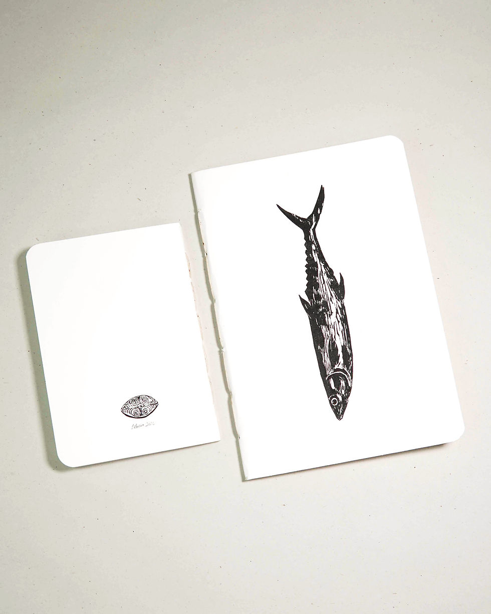Thumbnail: 'Mackerel' | STITCHED Books - A6 / A5