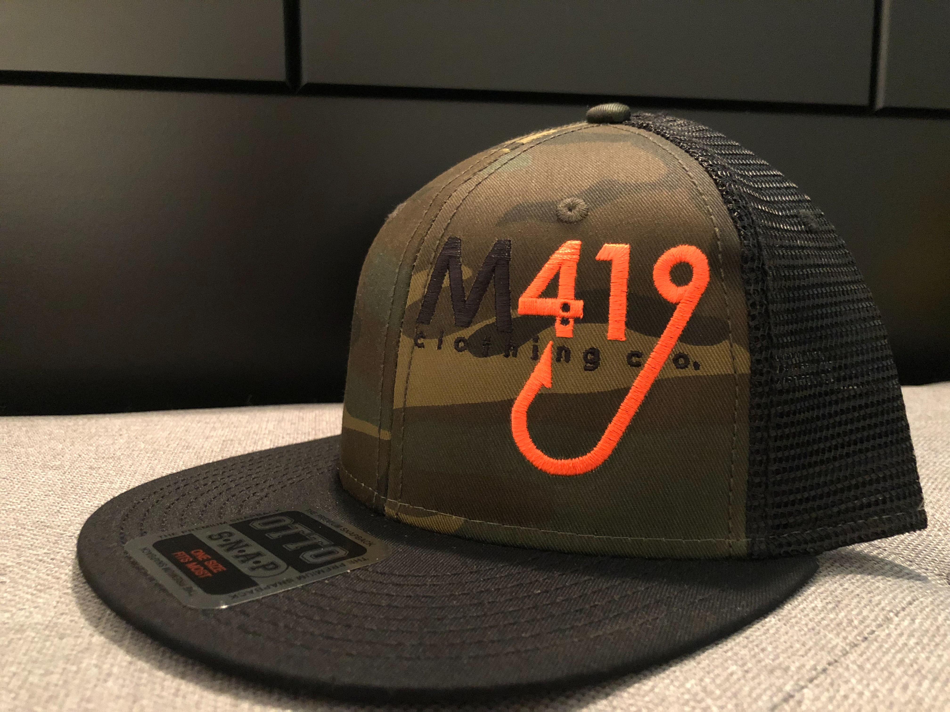 Camo Black M Pro Snapback