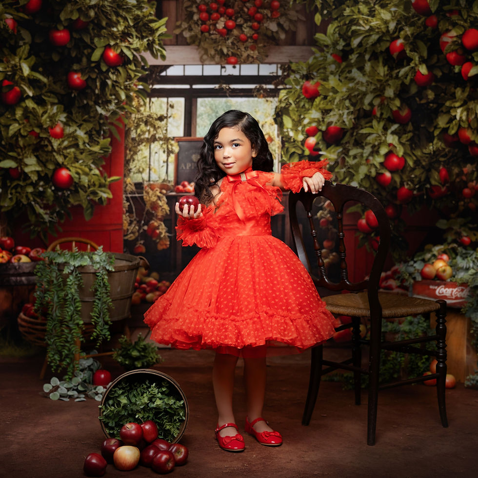 Thumbnail: Scarlet Orchard Lace Dress – Anaya’s Haven Exclusive