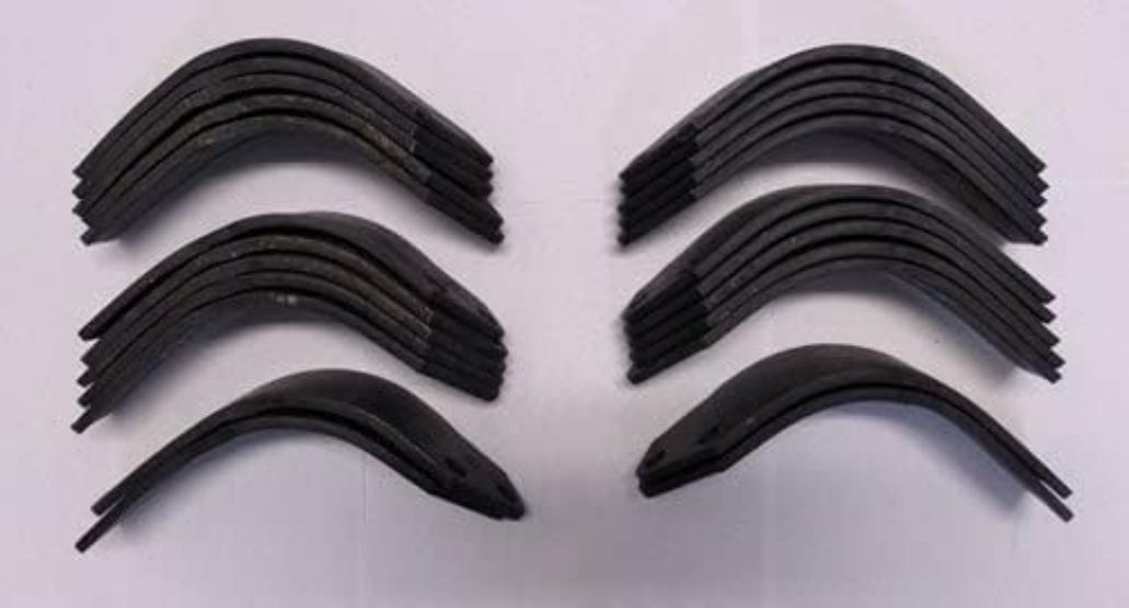 Set of 24 Replacement Tines Compatible with Sicma FLB 1400 Tiller, 12 RH and 12