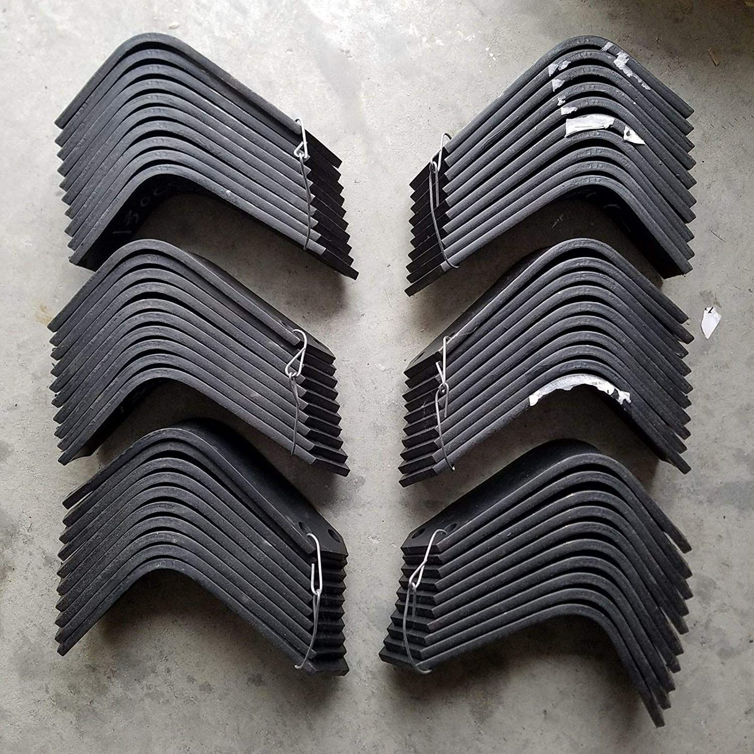 Replacement Tines for Bush Hog RTH-RTX Tillers 27 Each 130079L, RH & 130080L, LH