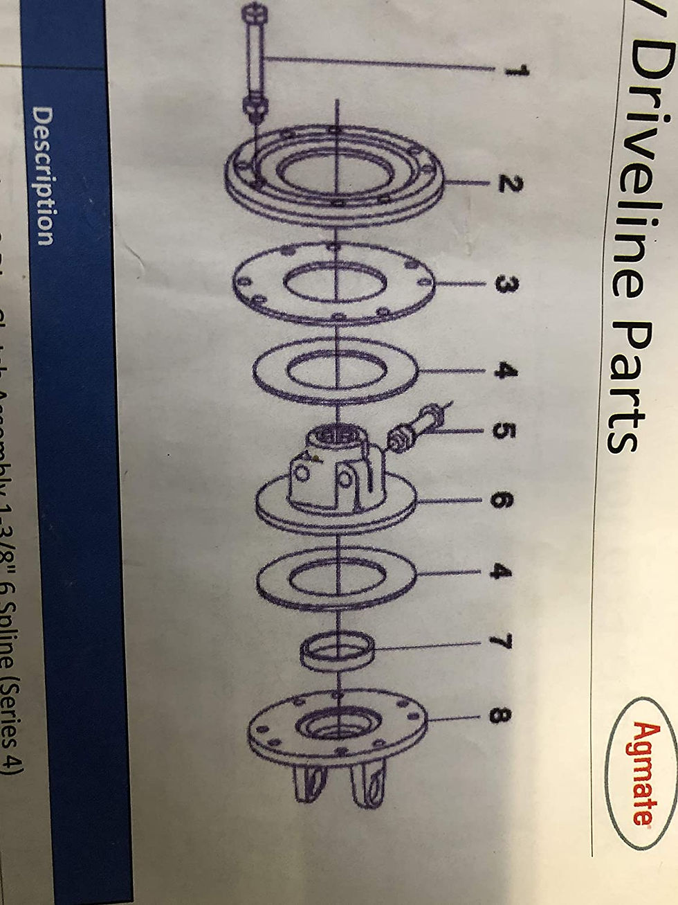 Thumbnail: Slip Clutch Pressure Plase for 140mm and 160mm Friction Disc Clutches"China"