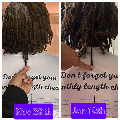 Hair Growth challenge results