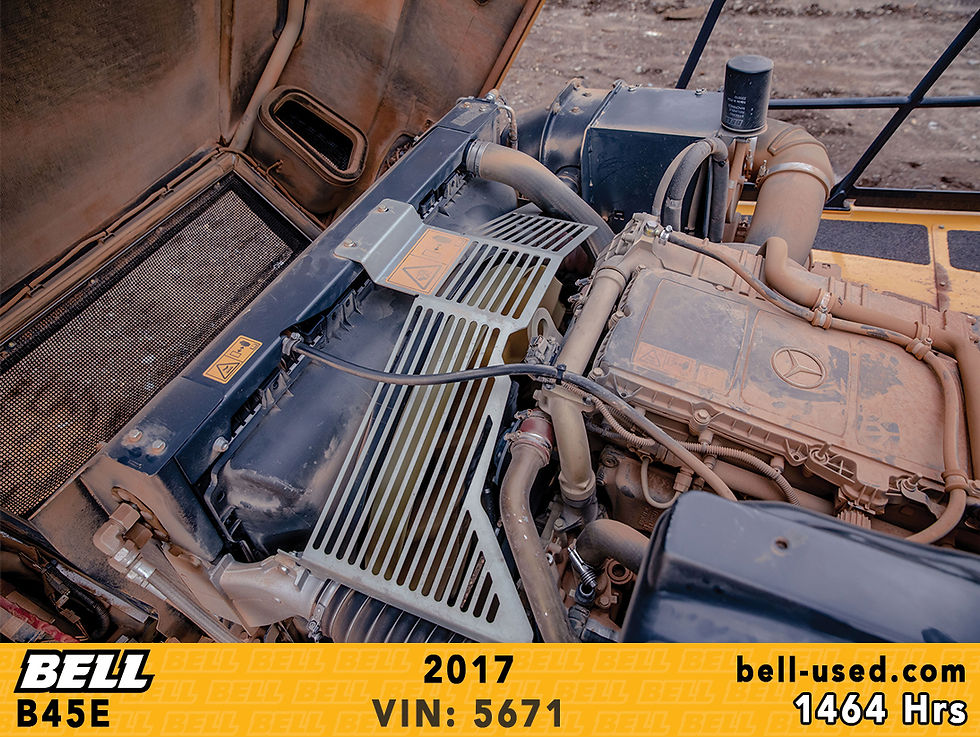 Thumbnail: used Bell dump truck B45E