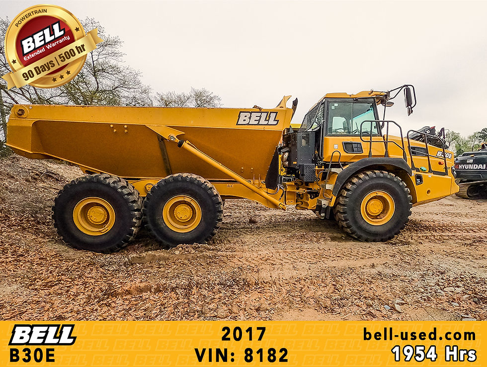 Thumbnail: used Bell dump truck B30E