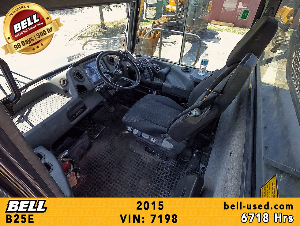 Thumbnail: used Bell dump truck B25E