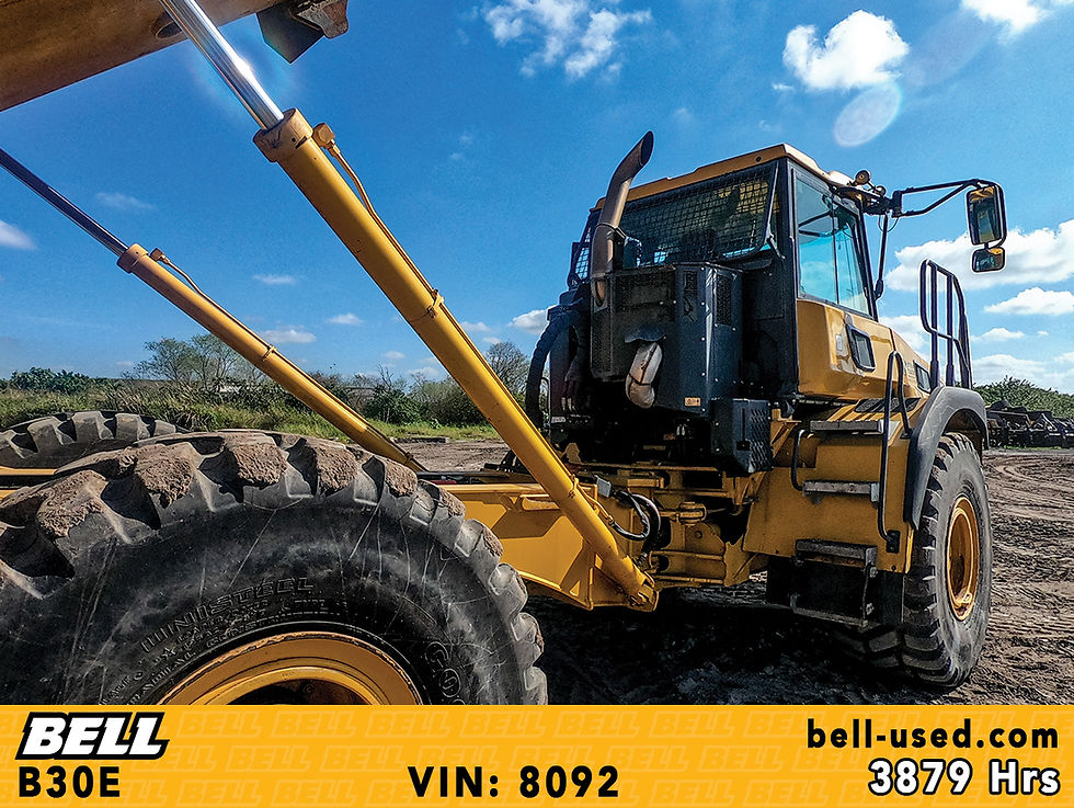 Thumbnail: used Bell dump truck B30E