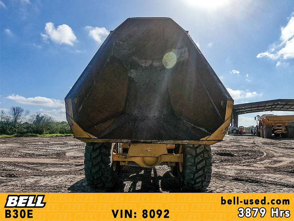 Thumbnail: used Bell dump truck B30E