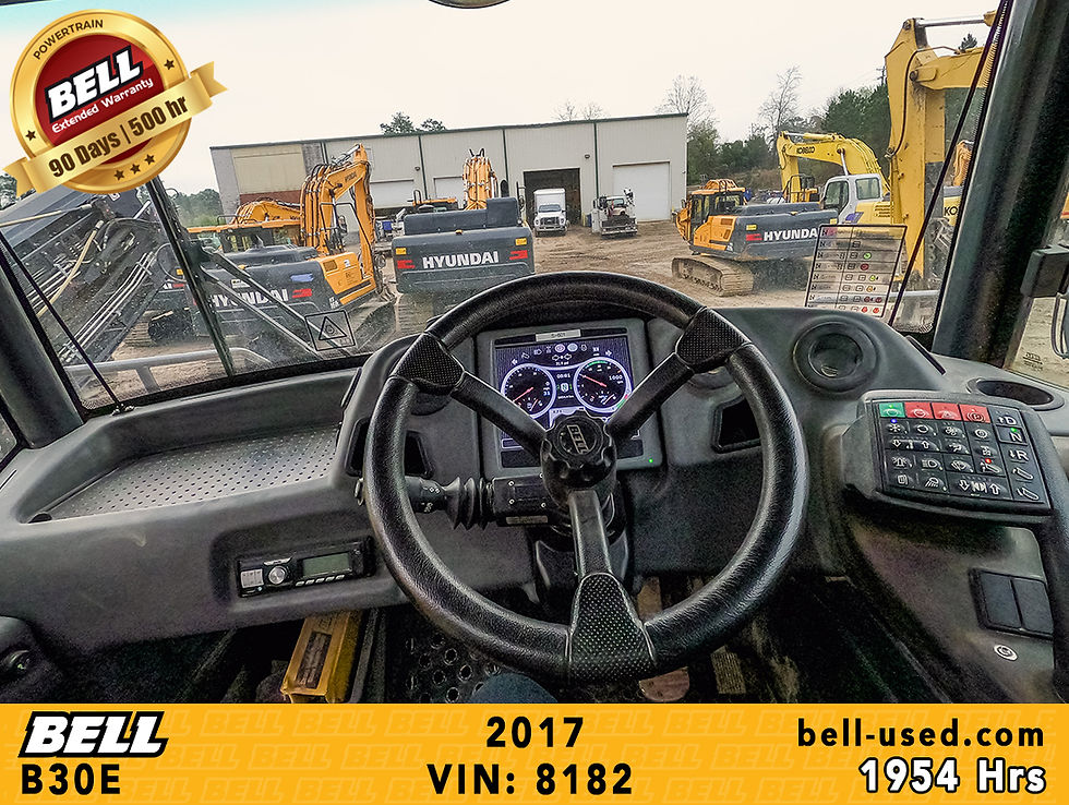 Thumbnail: used Bell dump truck B30E