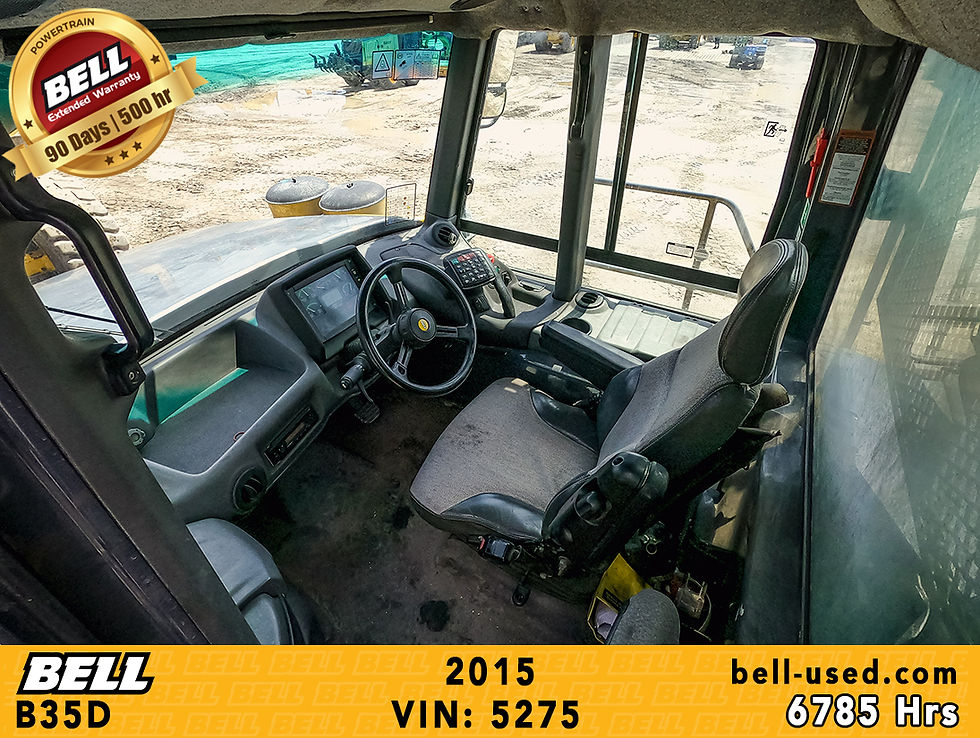 Thumbnail: used Bell dump truck B35D