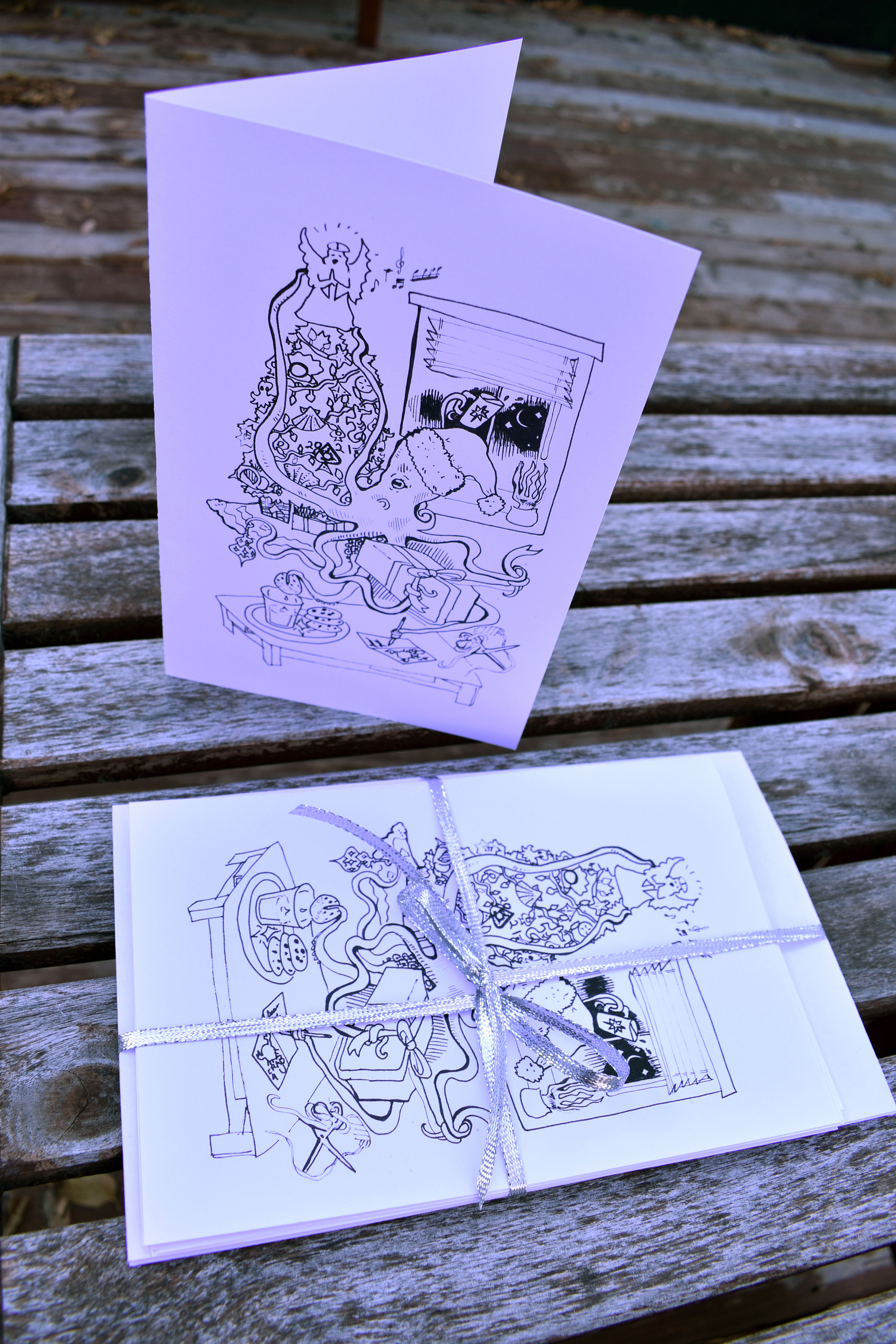 My Octopus Christmas Card