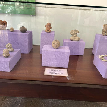 Death Beach - from the Museum of Anthropology and History of San Pedro Sula, Honduras