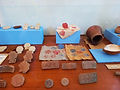Sellos de cerámica antiguos - del Museo de Antropología e Historia de San Pedro Sula-Hondu