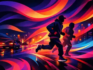 Streetwear Culture Runs on After-Dark Miles