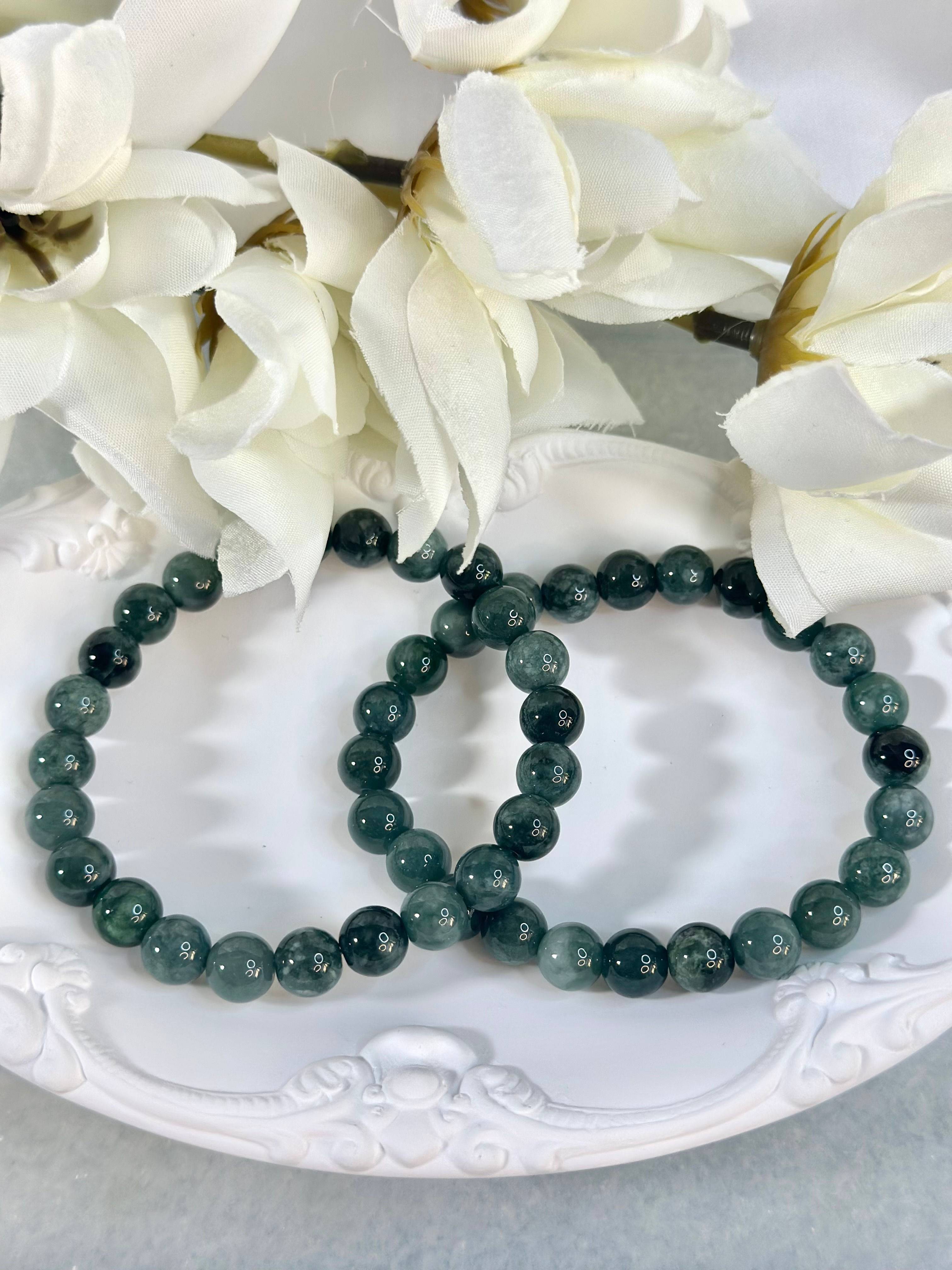 Myanmar Green Jade Bracelet