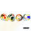 Thumbnail: mosaic shot glass set in block-party