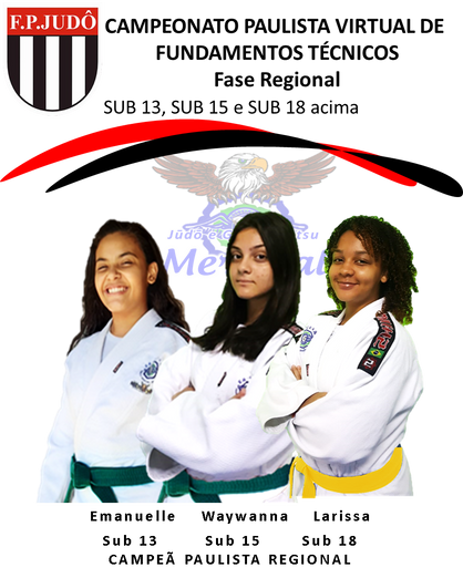 Judocas de Paulínia conquistam mais três títulos no Campeonato Paulista Virtual de Judô