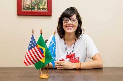 Jovem paulinense é homenageada por representar Brasil na ONU