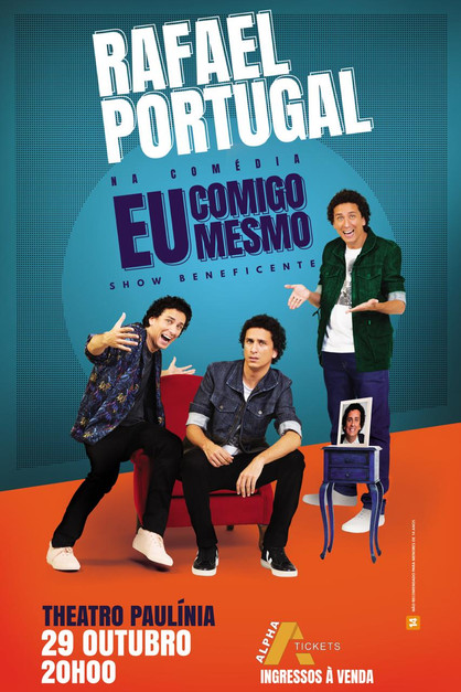 Comediante Rafael Portugal realiza espetáculo para ajudar paciente com câncer
