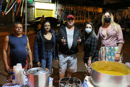 Arraial Solidário é realizado para pessoas em situação de rua e vulnerabilidade social de Paulínia