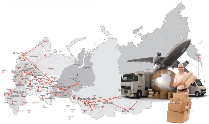 Доставка текстильных строп по России