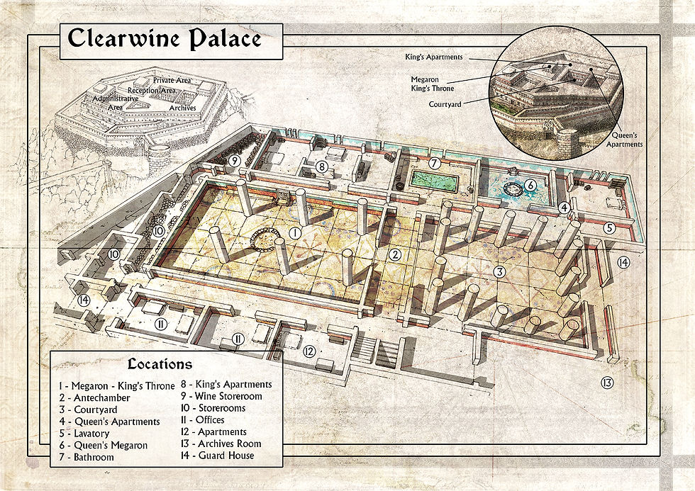 clearwine palace interior view