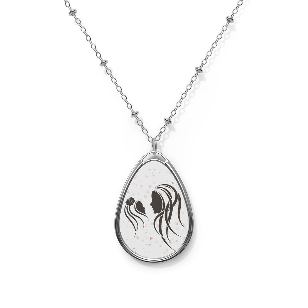Thumbnail: Mother Oval Necklace
