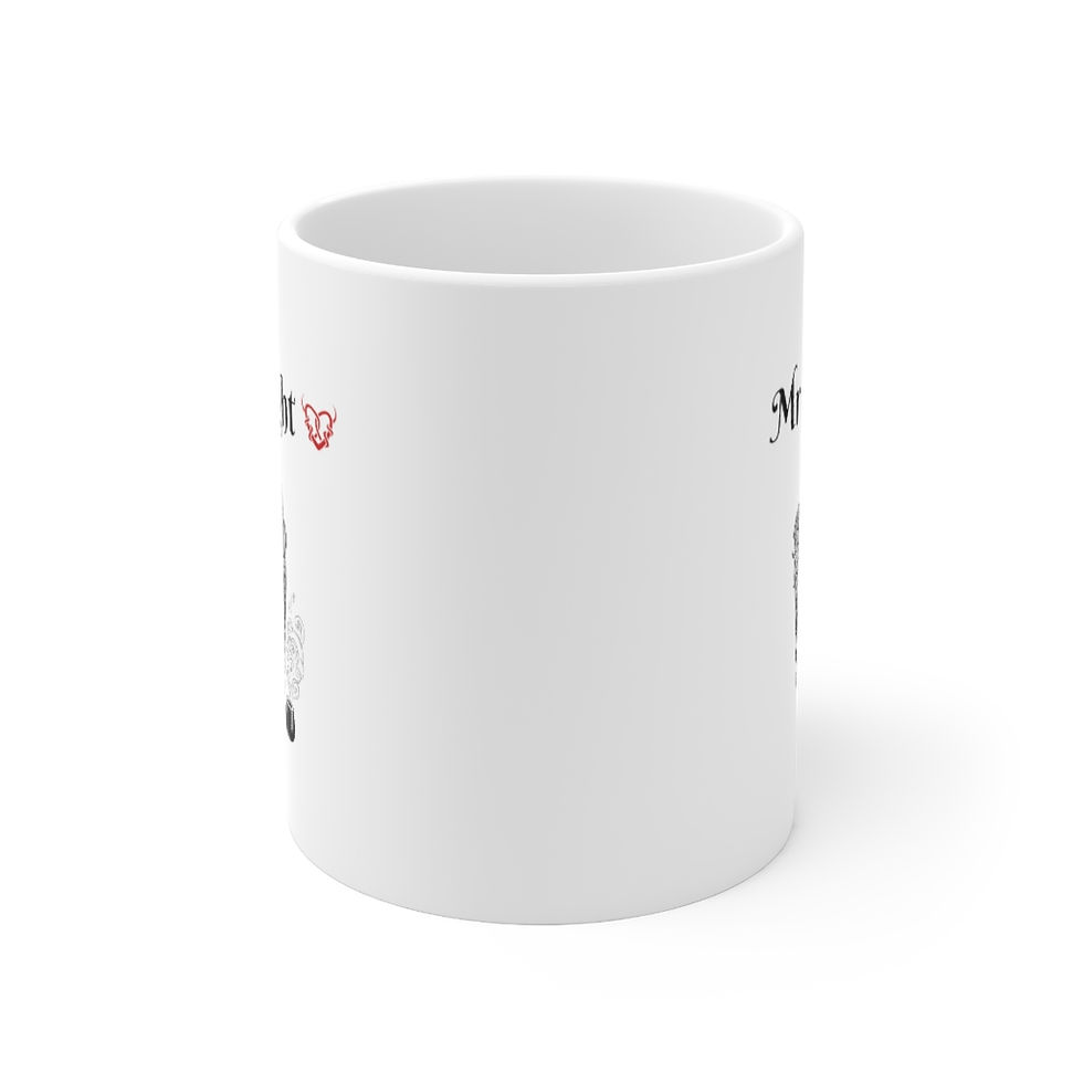 Thumbnail: Mr Right Ceramic Mug 11oz