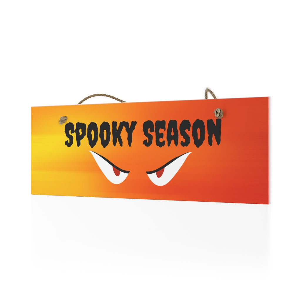 Spooky Season Ceramic Wall Sign