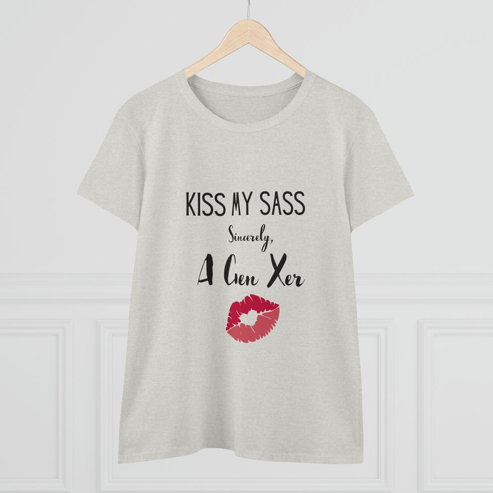 Thumbnail: Kiss My Sass Cotton Tee