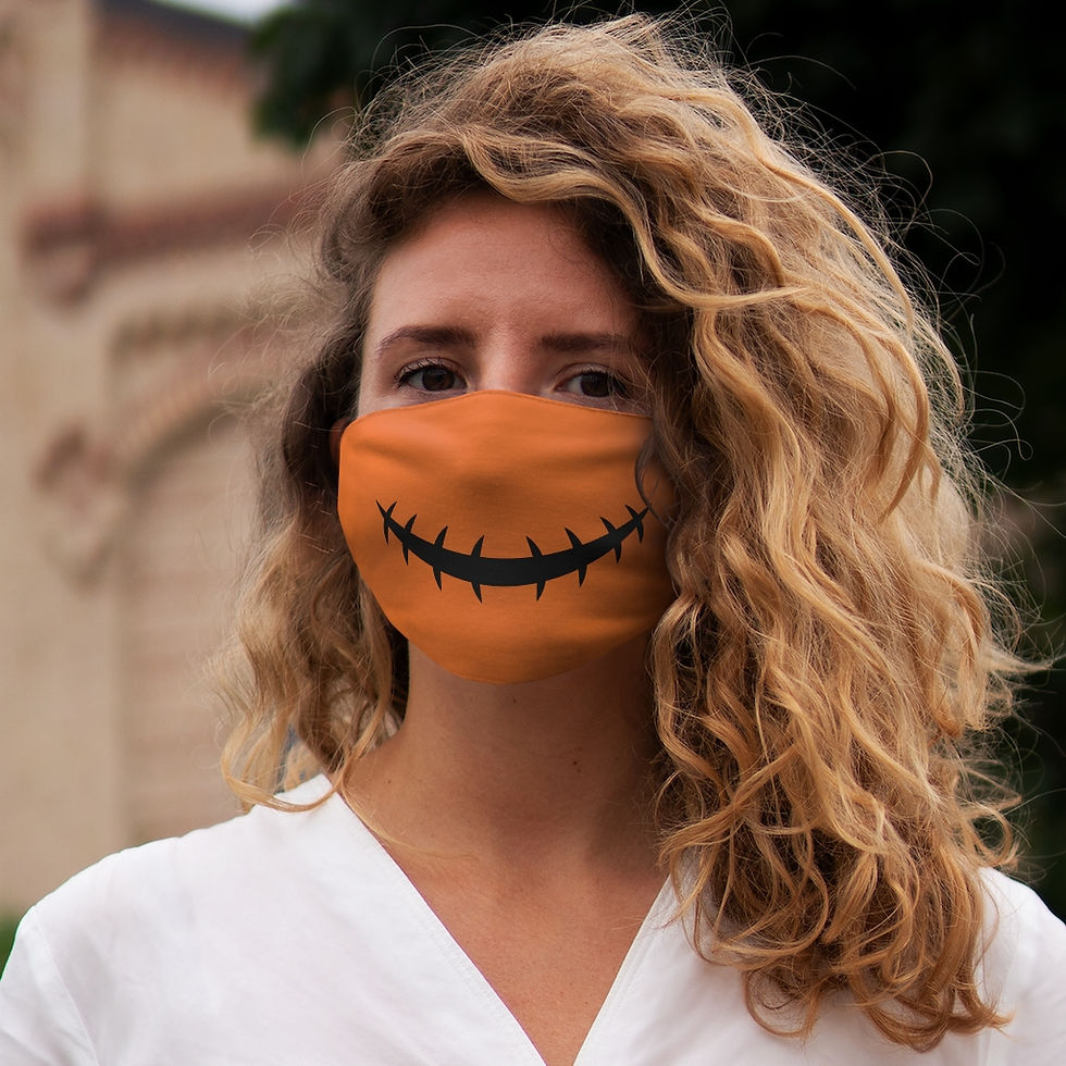 Thumbnail: Orange Grin Face Mask 