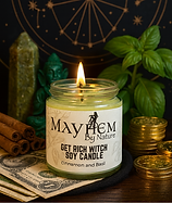 Get Rich Witch Soy Candle