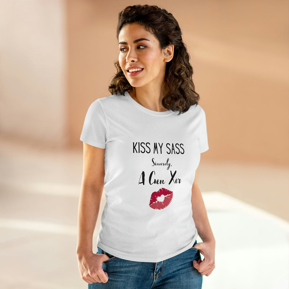 Thumbnail: Kiss My Sass Cotton Tee