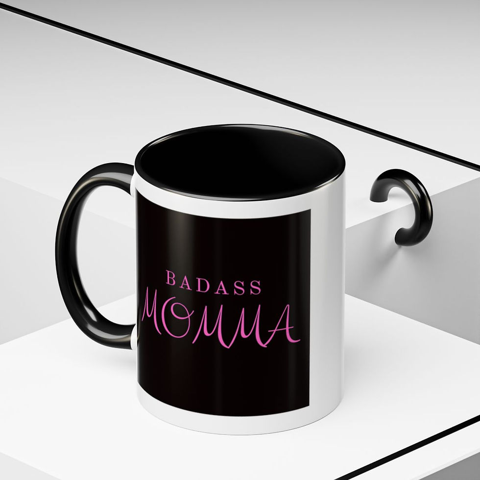 Thumbnail: Badass Momma Coffee Mug, 11oz