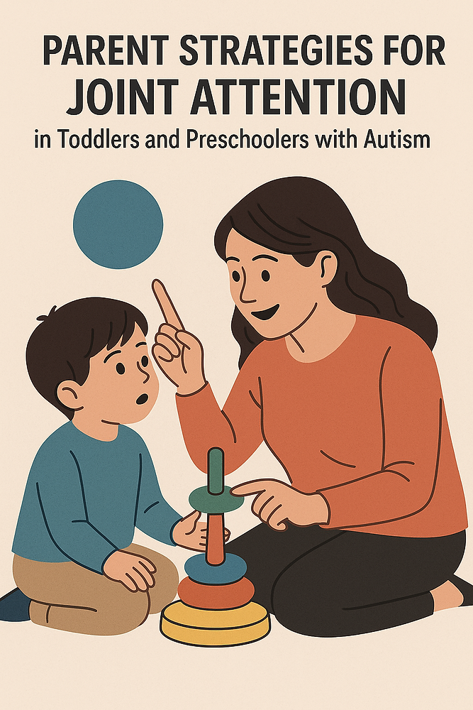 Parent Strategies for Joint Attention in Toddlers and Preschoolers with ...