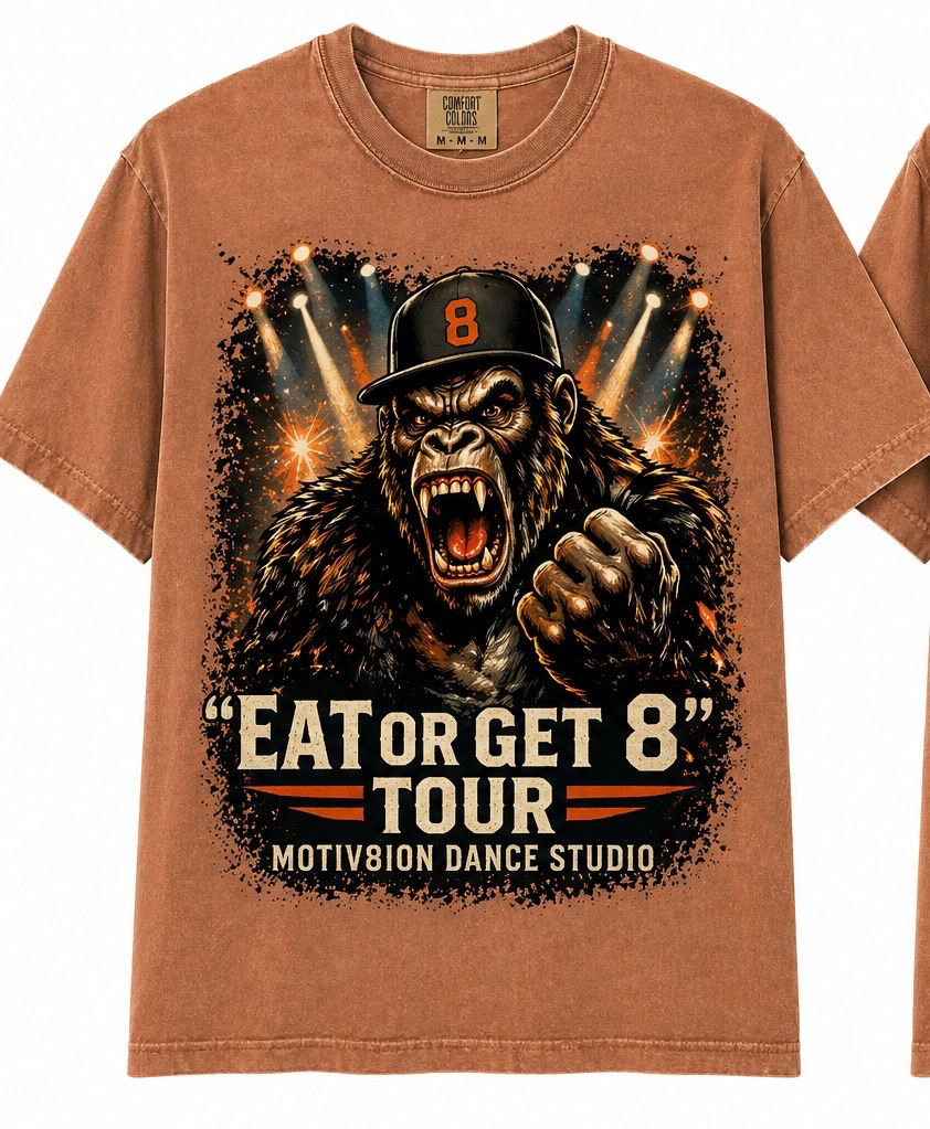 Eat or Get 8 Tour Tee