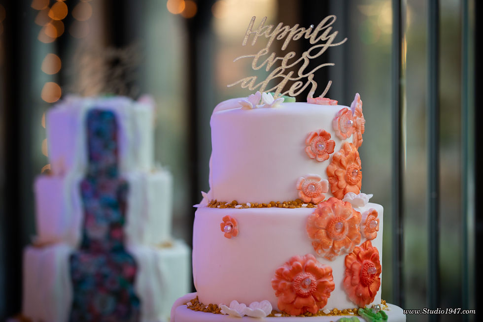 Happy Ever After Wedding Cake