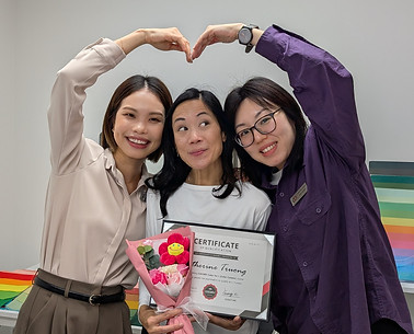 Certification as Color Curator at Cocory school for Korean colour analysis (South Korea)