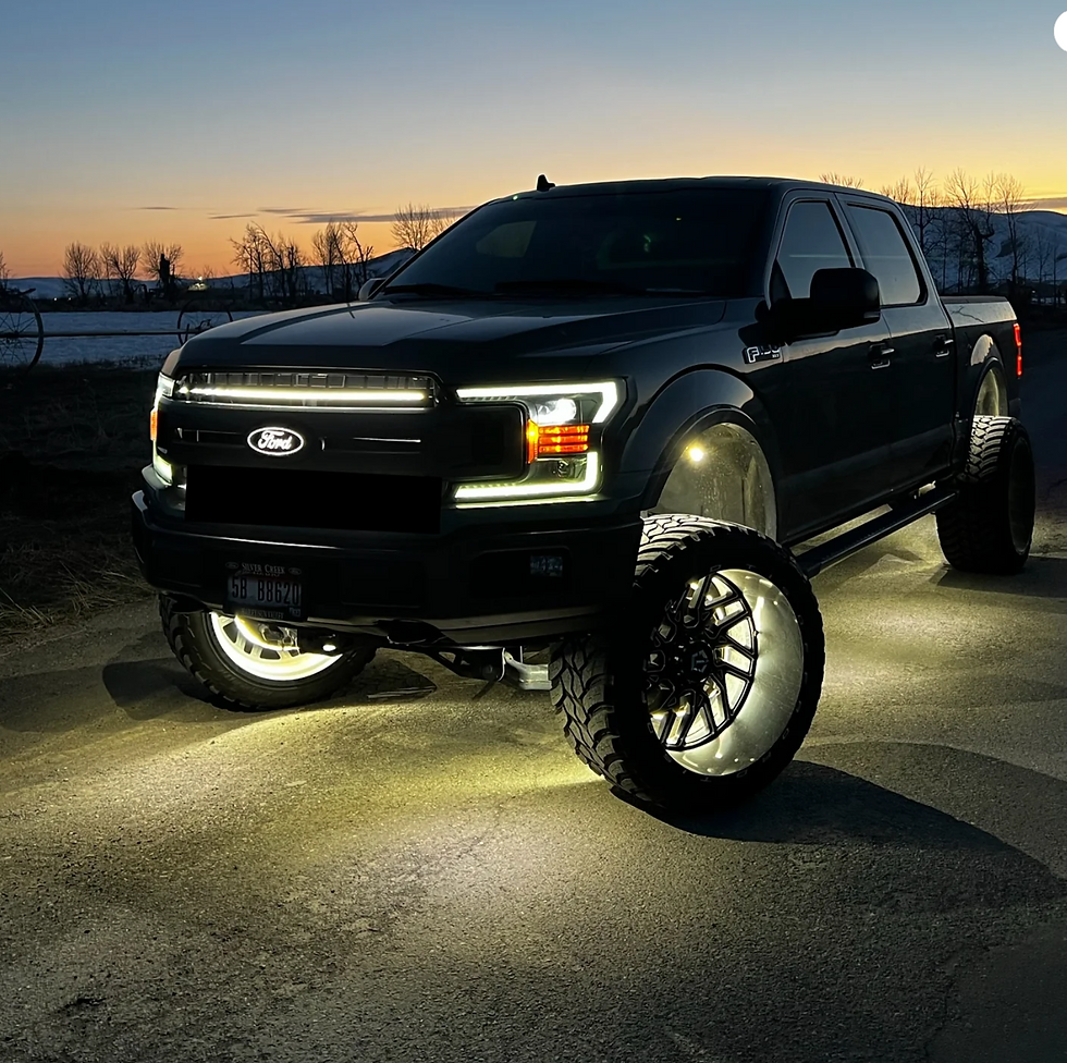 Thumbnail: 2018-2020 F150 Top Bar Accent LED Lights | XL, XLT, KR, Lariat