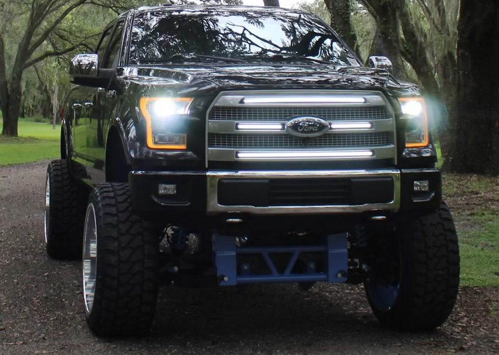 Thumbnail: 2015 - 2017 F150 LED Ghost Grill Lights | Platinum