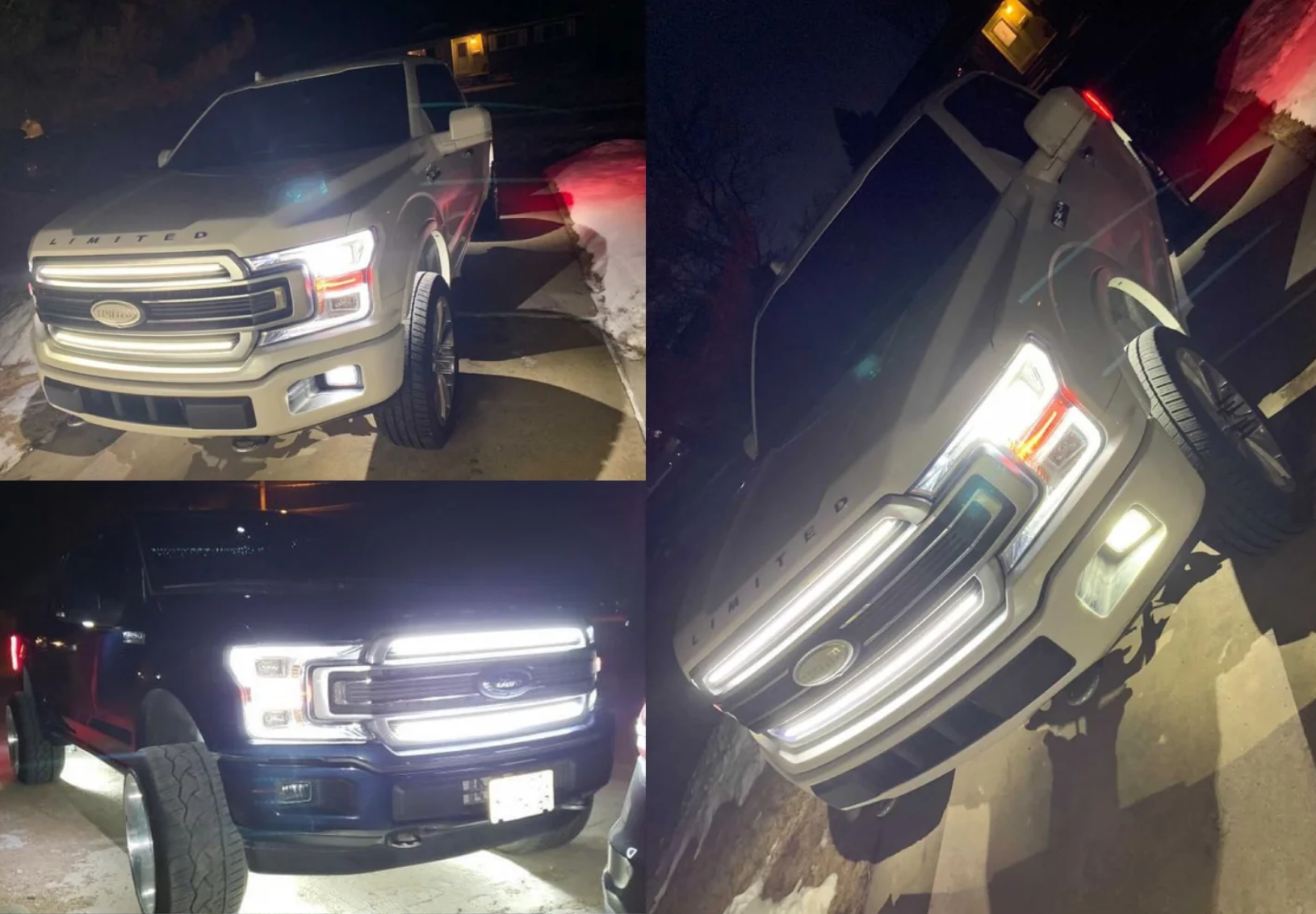 2018-2020 F150 Limited/Platinum Ghost Grill LED Lights