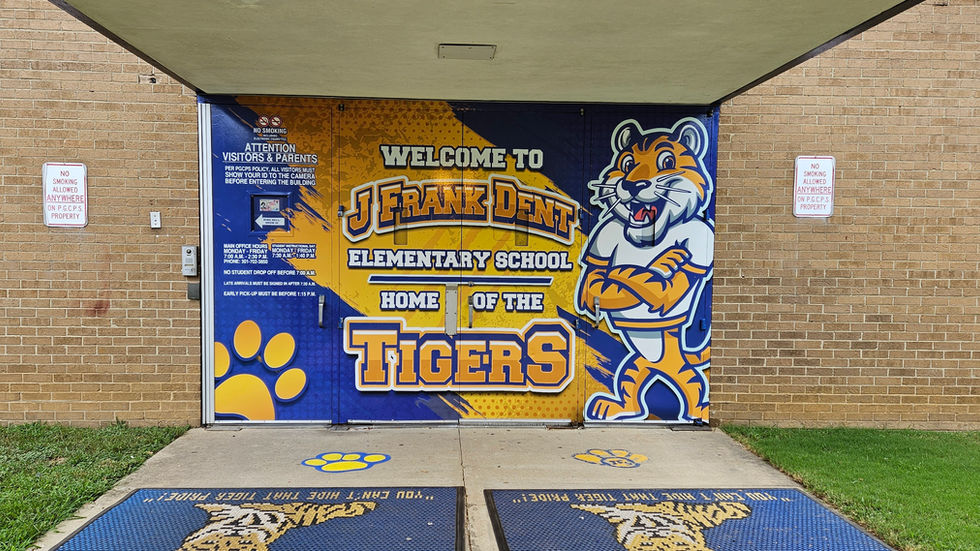 James Frank Dent Door Wraps