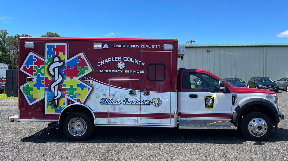 Charles County Autism Awareness Wrap
