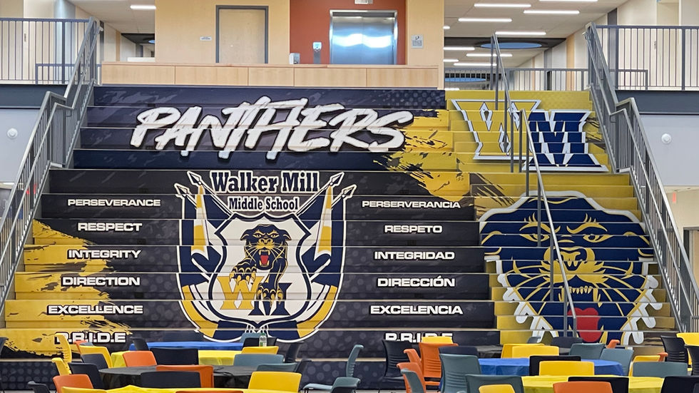 Walker Mill Bleacher Wraps