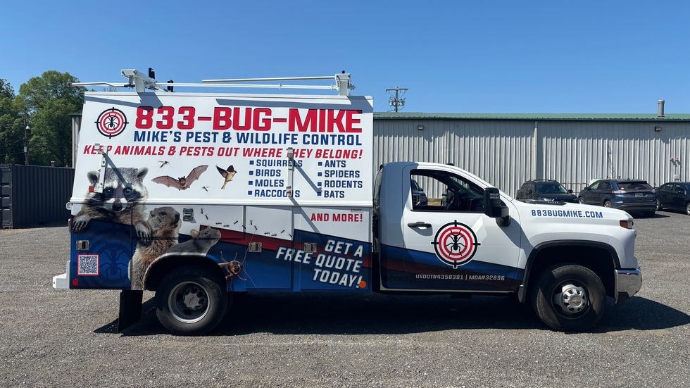 Bug Mike Pest & Wildlife Control Partial Wrap