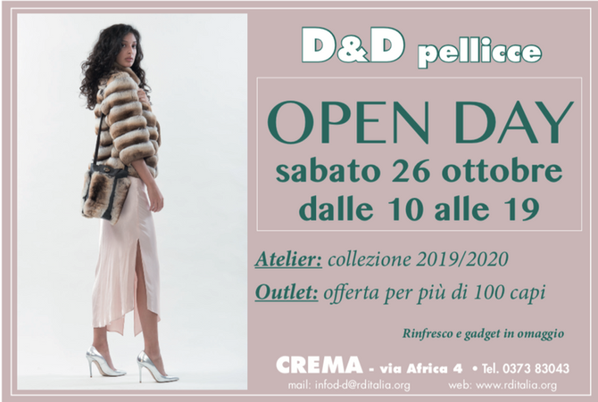 Open Day collezione 2019-2020