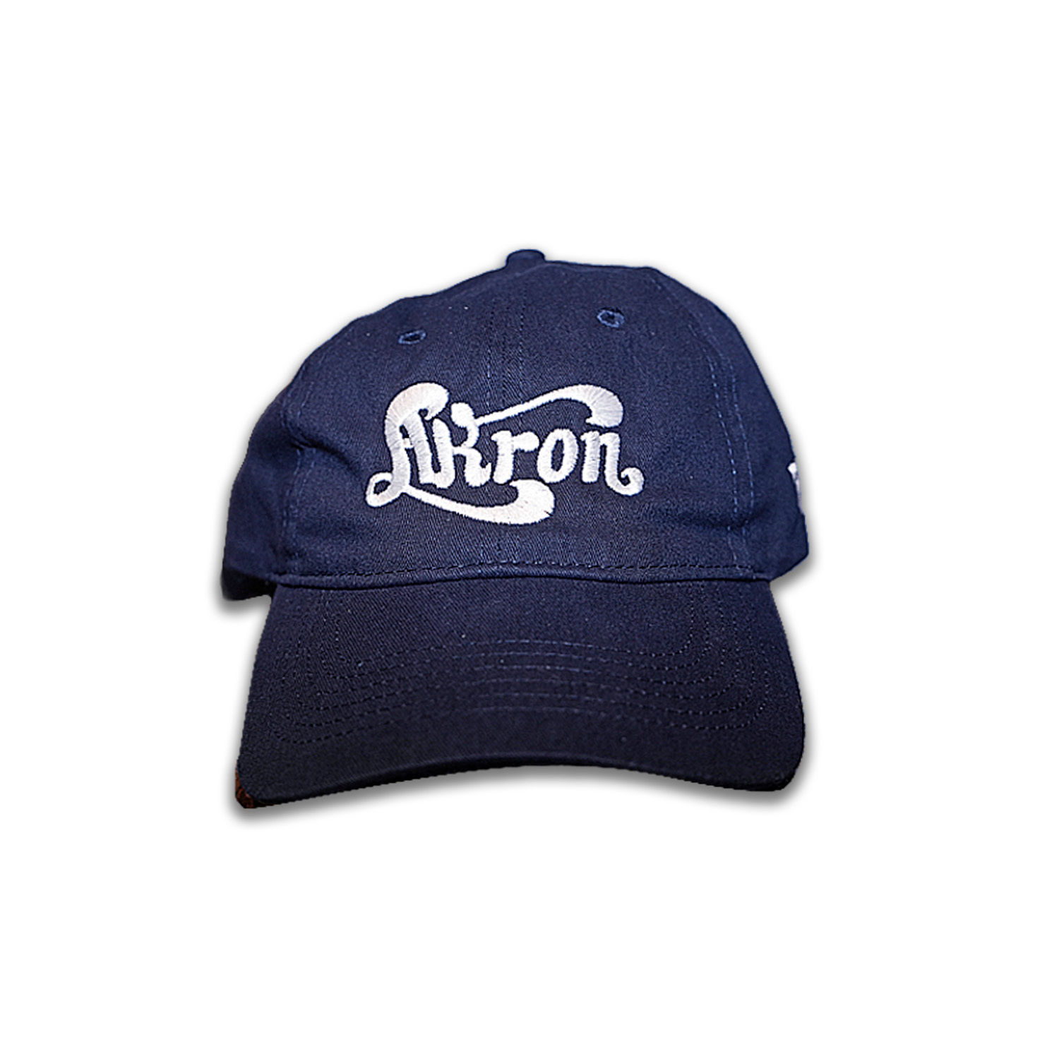 Akron Dad Hat - Navy/ White