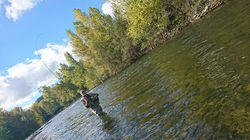 En grande rivière...