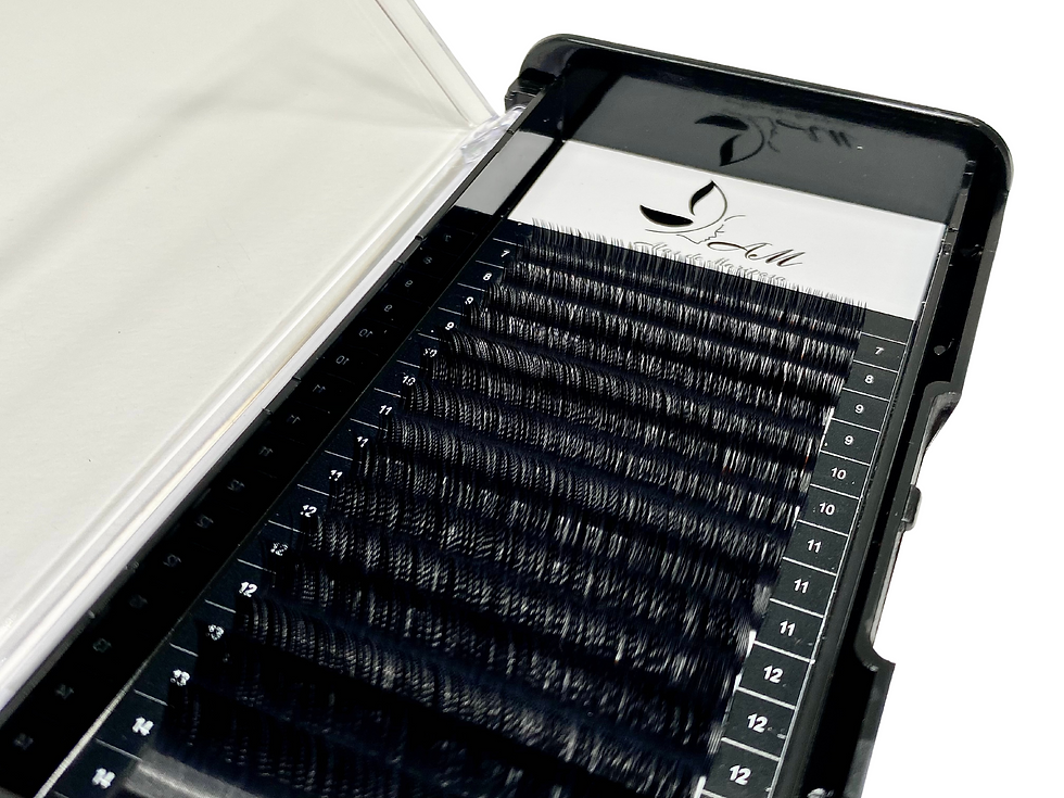 Miniatura: EYELASHES: Negras, Faux Mink Lash. 0.10D Mix 8-12 mm, EP0041