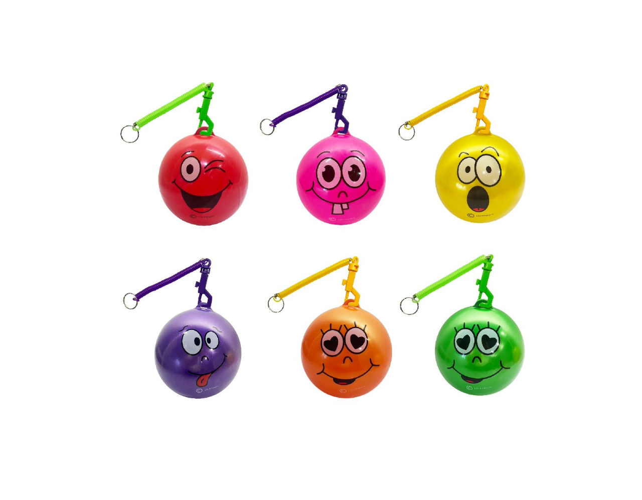 Bal gezichtje 23cm met rekker